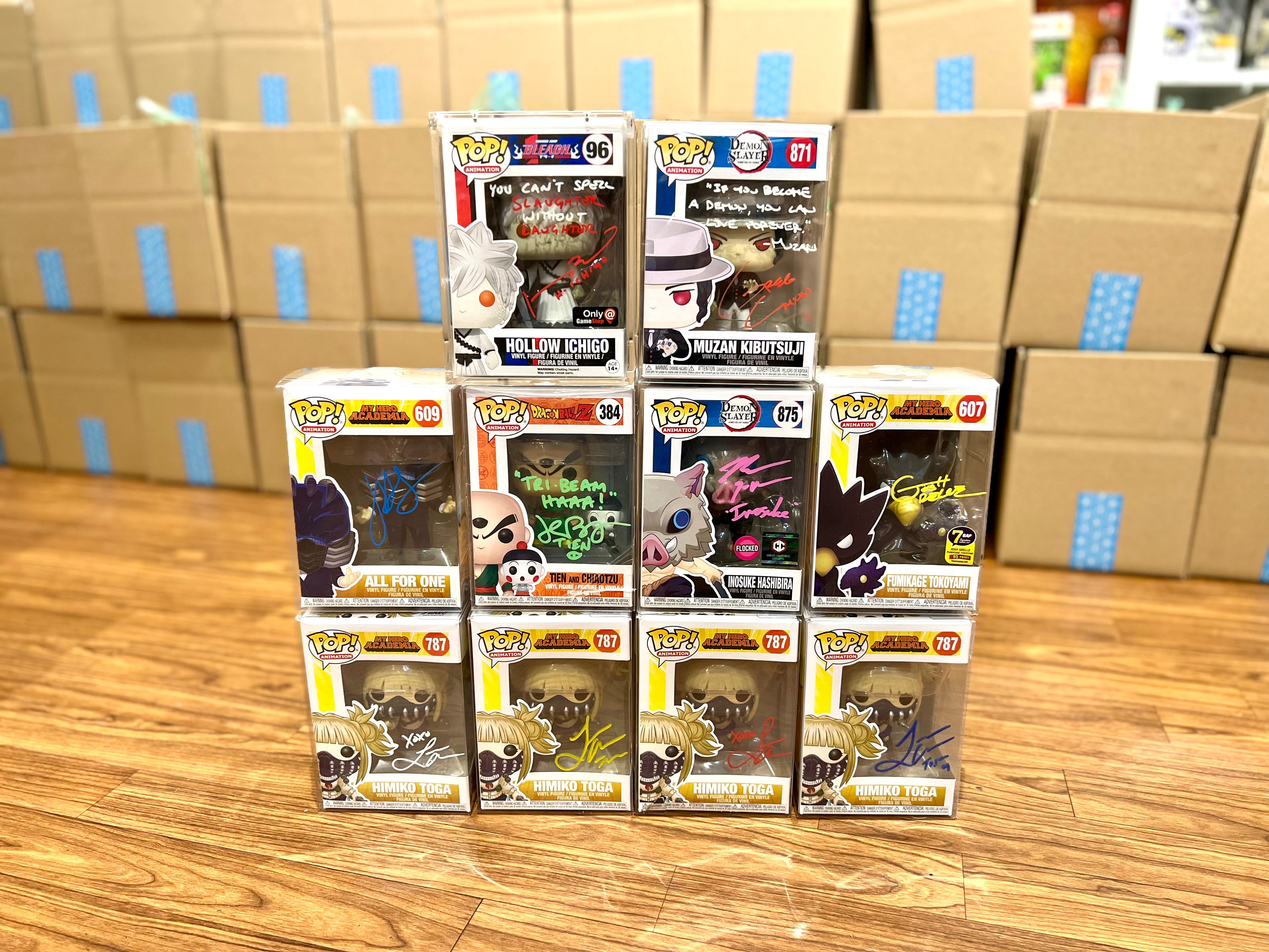 Autograph funko best sale mystery box